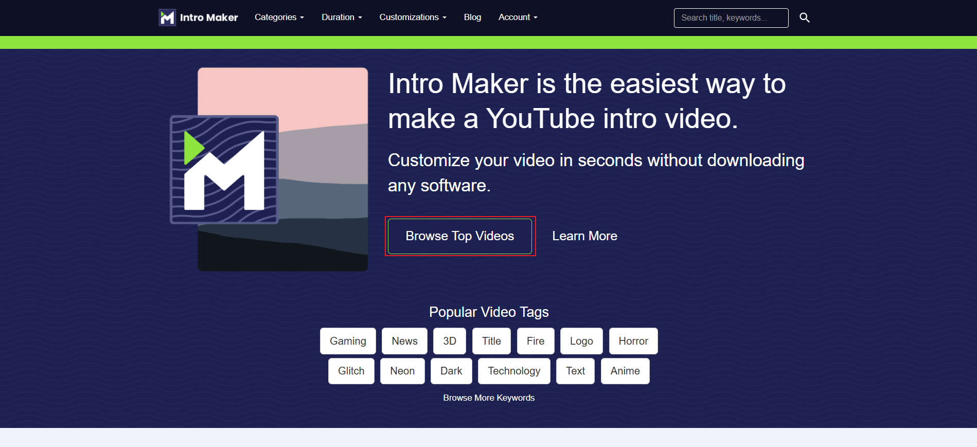 how to make an intro to a YouTube video