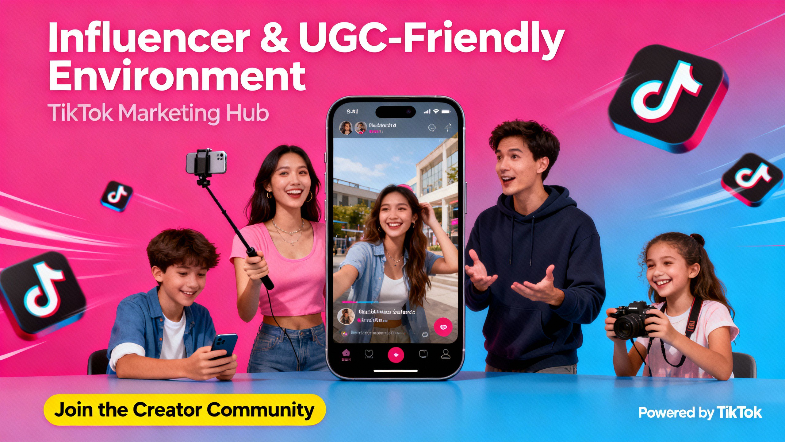 TikTok - Hub di marketing per i creatori