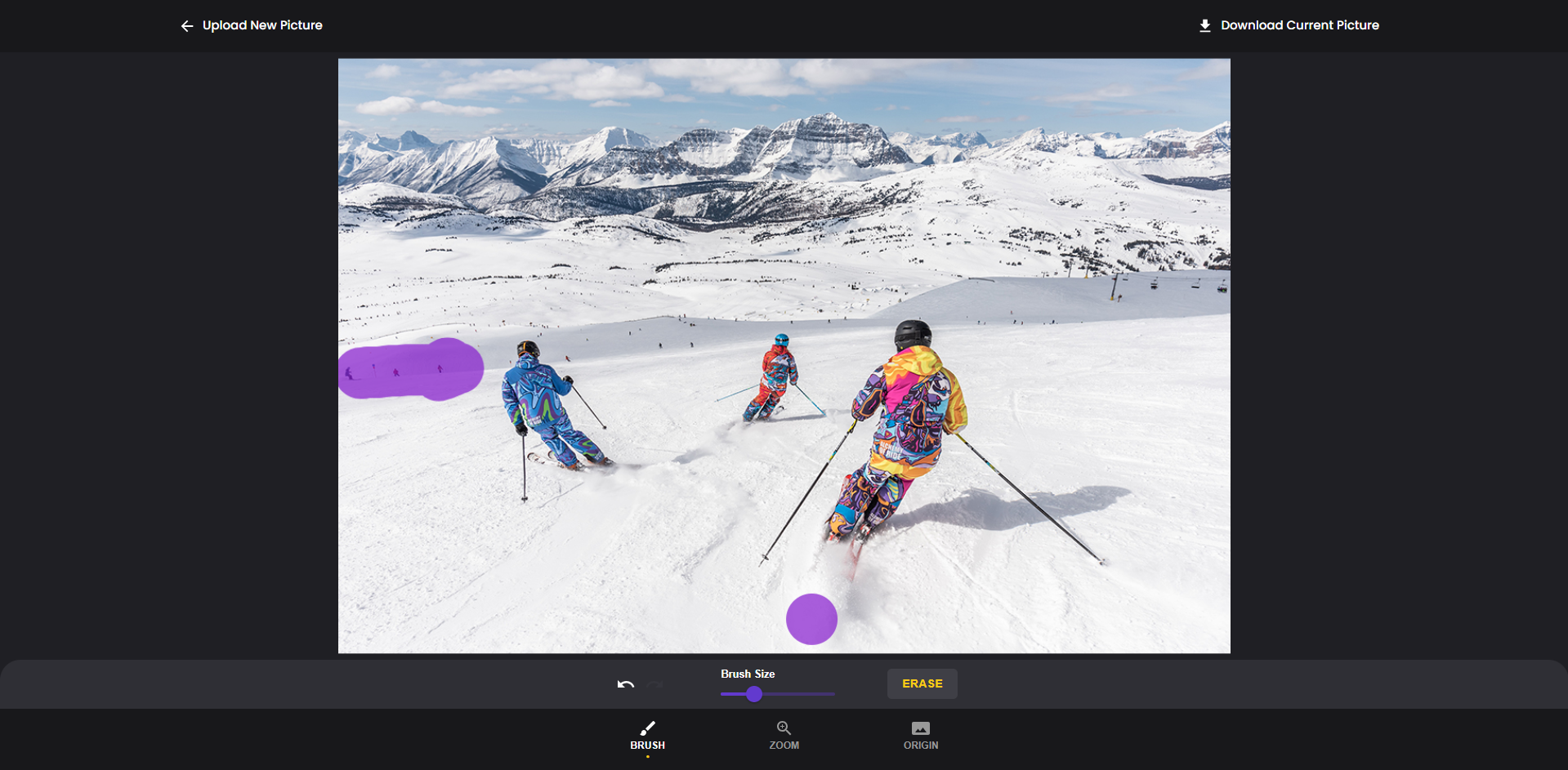 Interface de ZMO remover