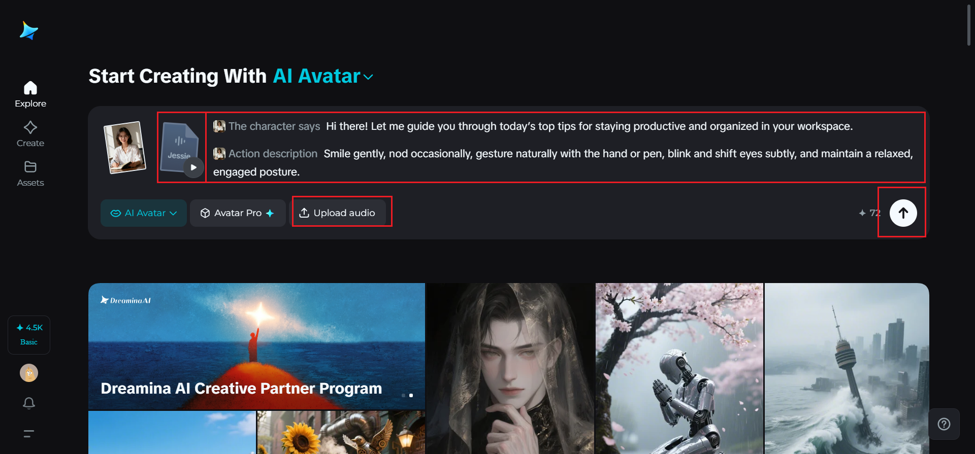 Genera tu deepfake hablante