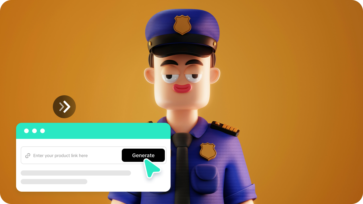 Create 3D videos instantly with a single click