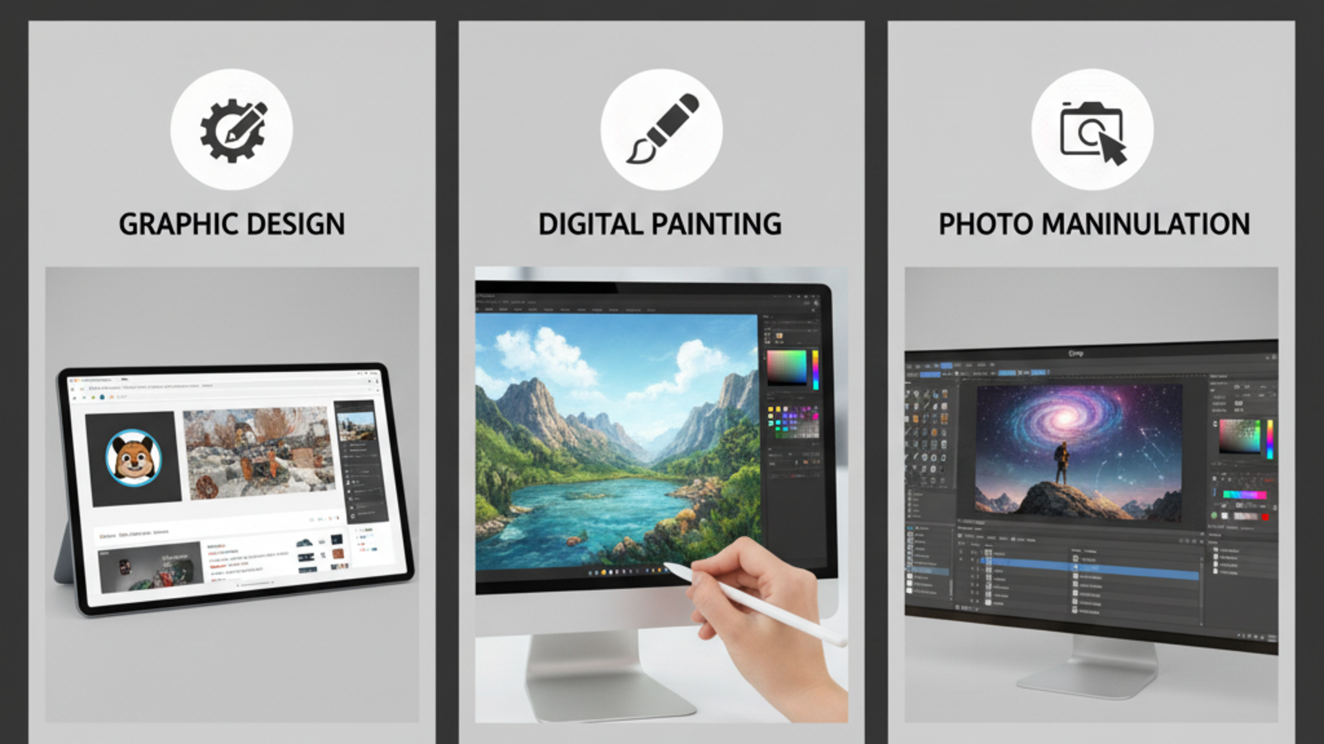 Various ways GIMP can be used
