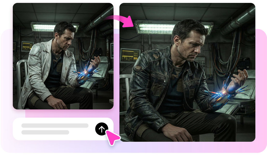 Upravujte scény pomocí textu