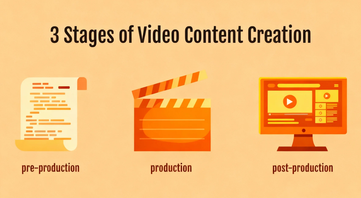 Video production stages