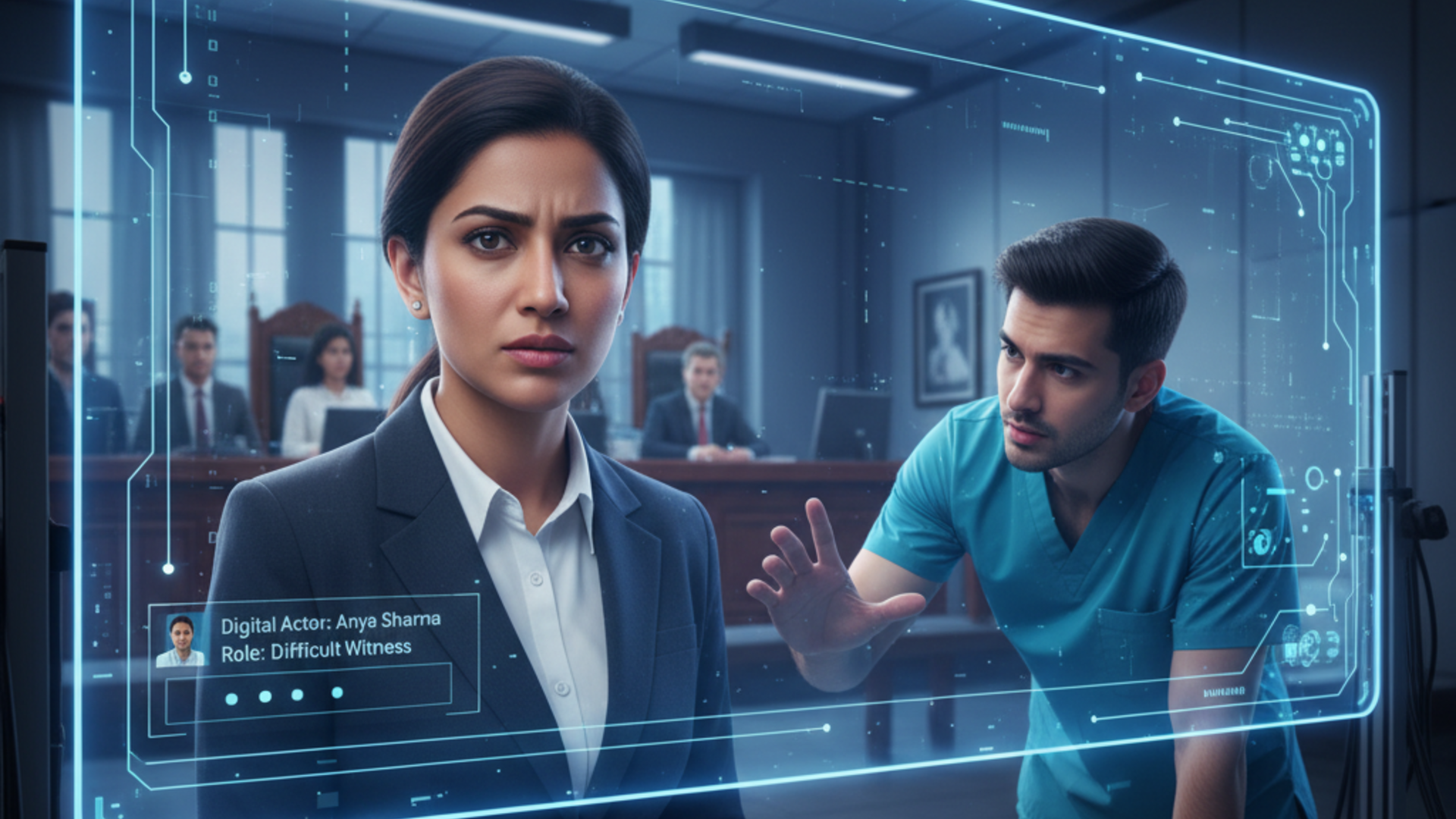 Use of OmniHuman 1.5 in virtual professional services