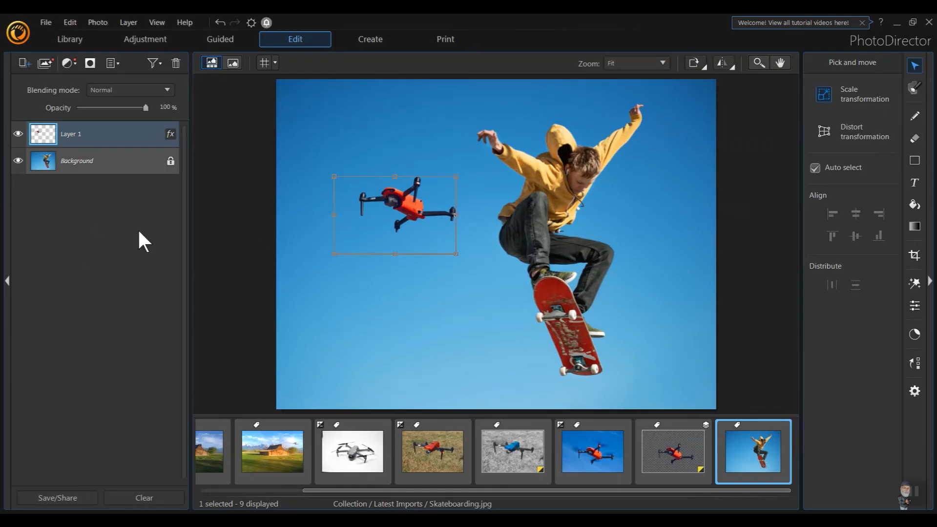 PhotoDirector - best gaming banner maker tool