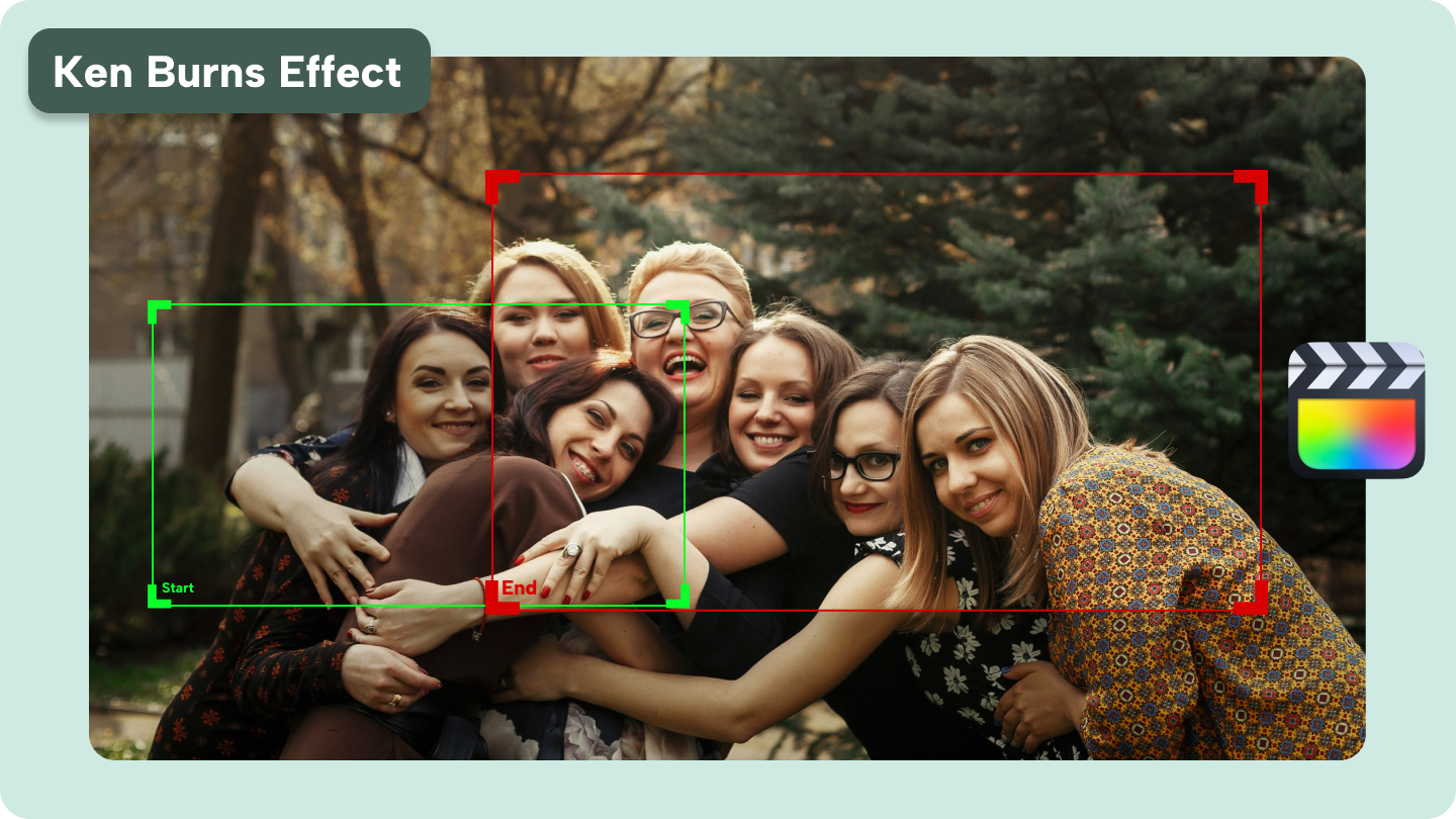 ken burns effect final cut pro