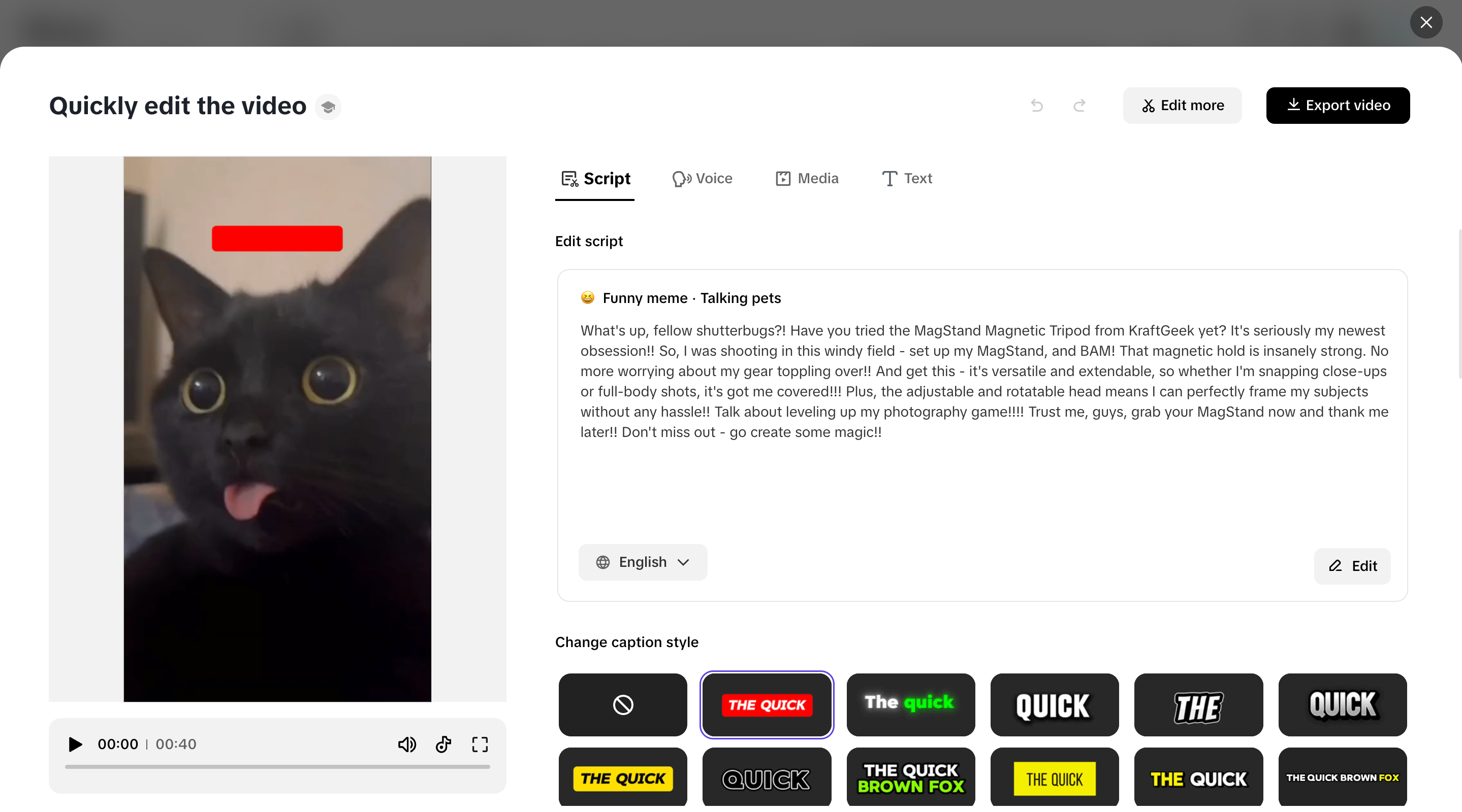 I-edit at pinuhin ang iyong video