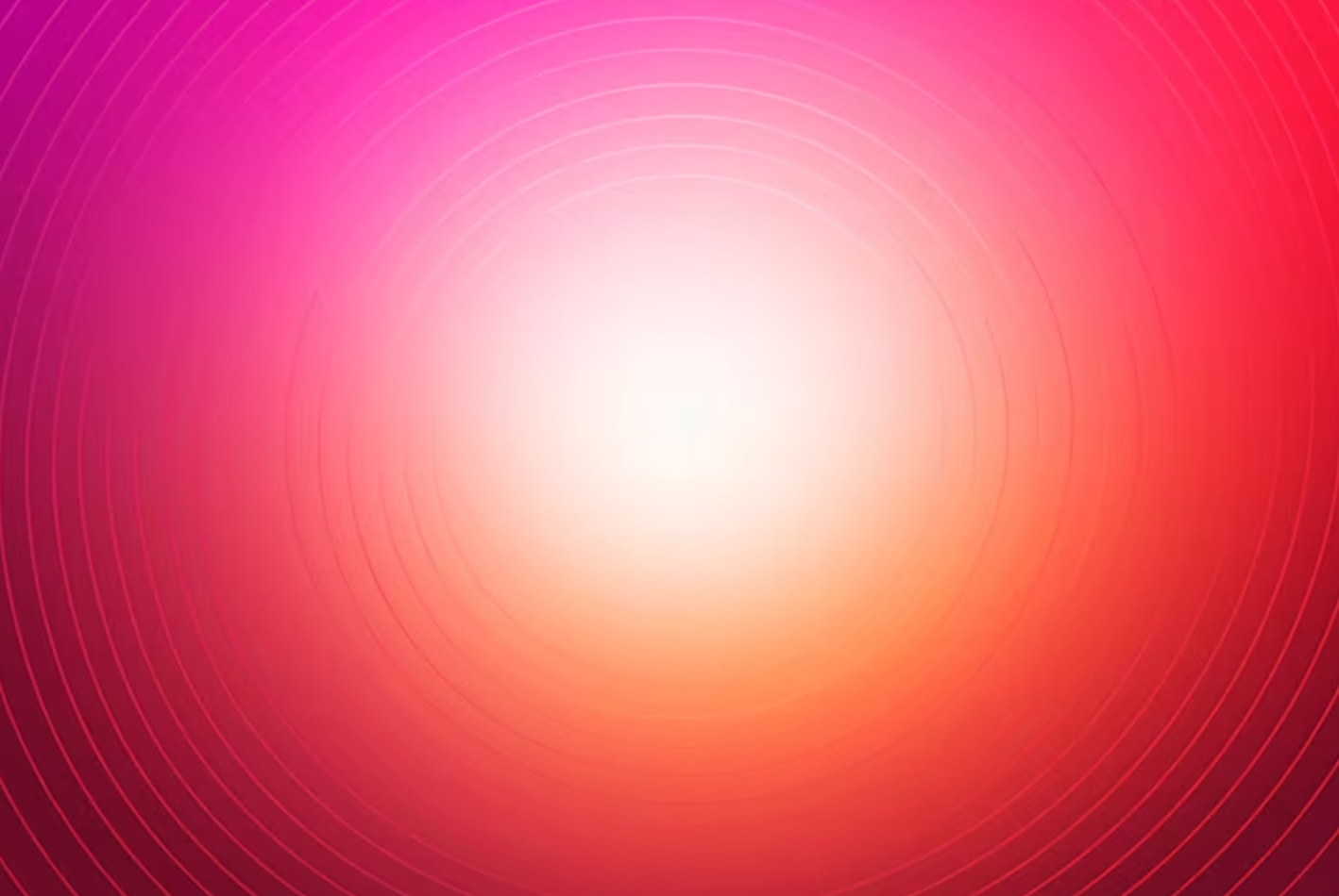 Radial gradient background for logo highlight