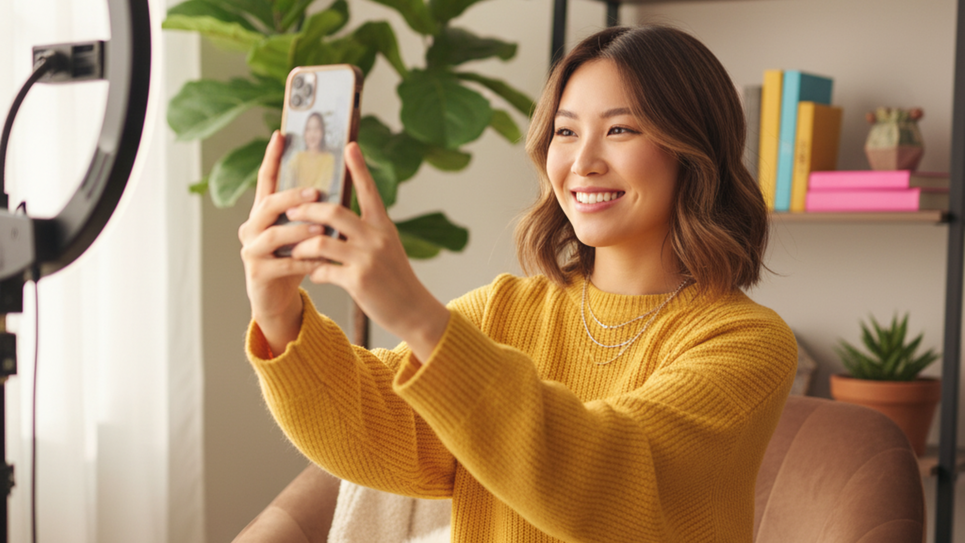 AI smile generators for social media content