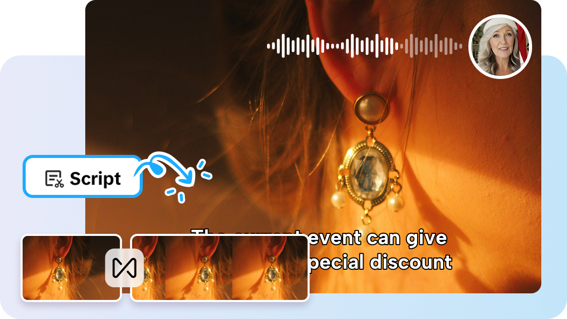 AI avatars &amp; scripts for interactive videos