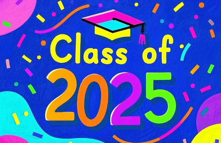 invitație modernă de absolvire