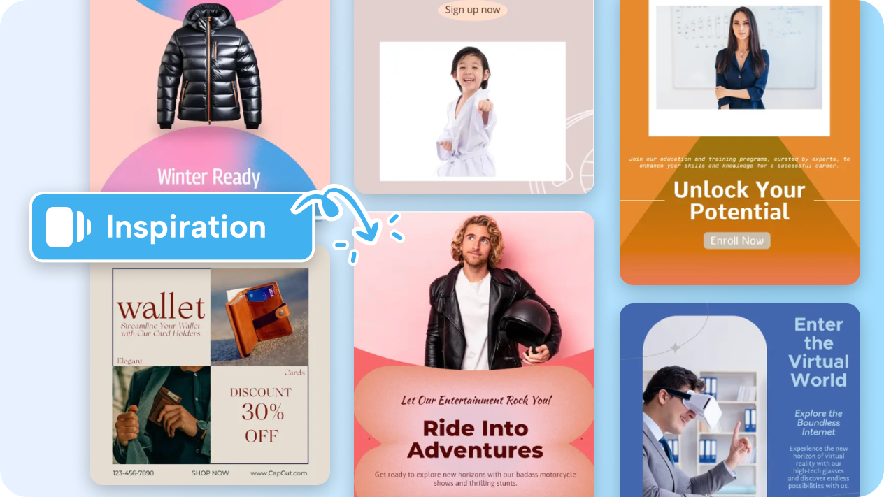 AI design feature of Pippit 