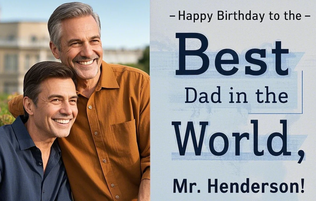 Tarjeta de felicitación personalizada