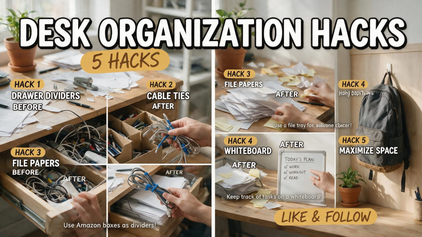 Quick tips and hacks visual