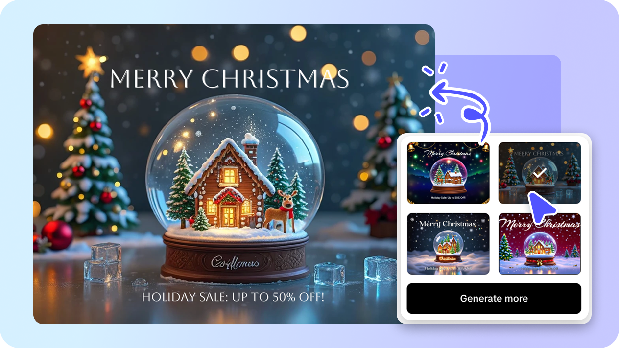 Pippit AI AI design interface
