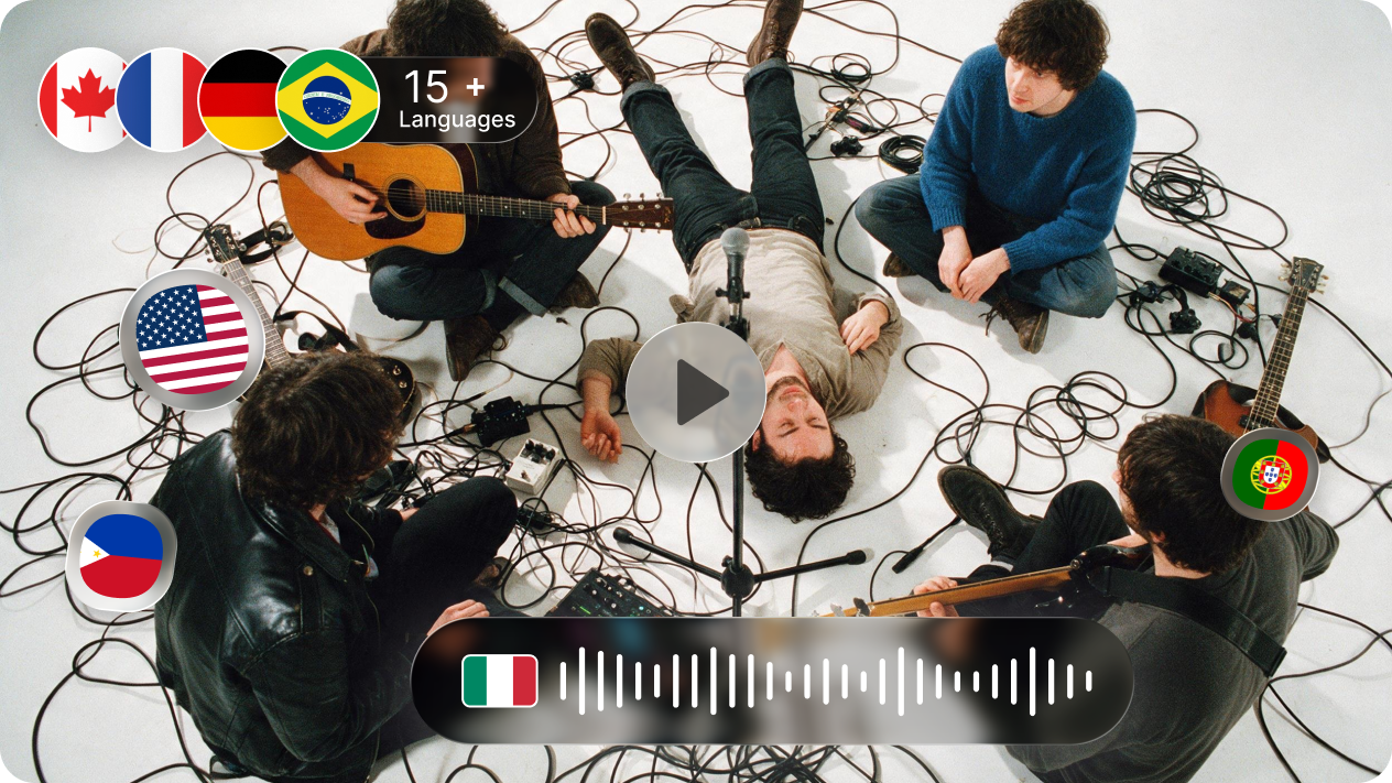 Give your song real emotion, in any language