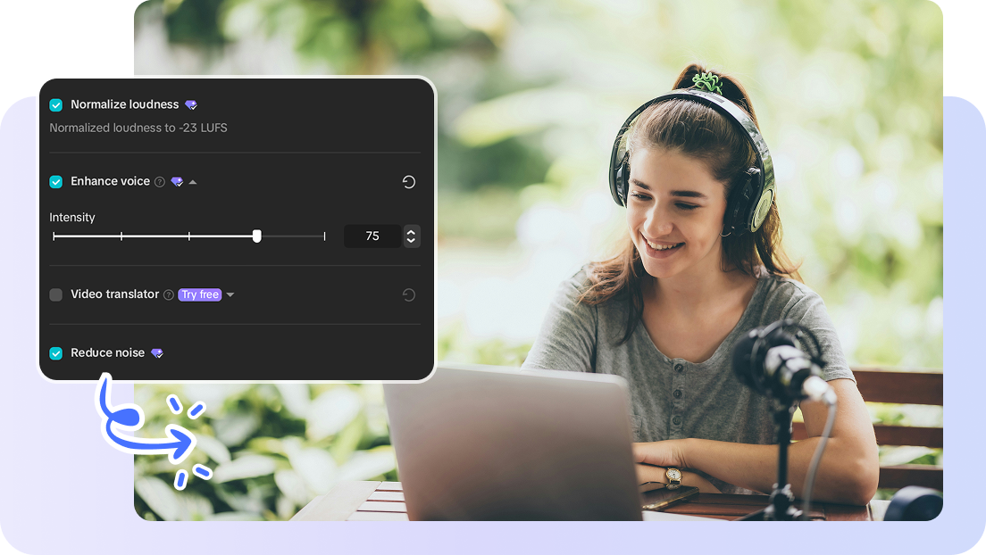 Customizing AI voice character tone and emotion in CapCut