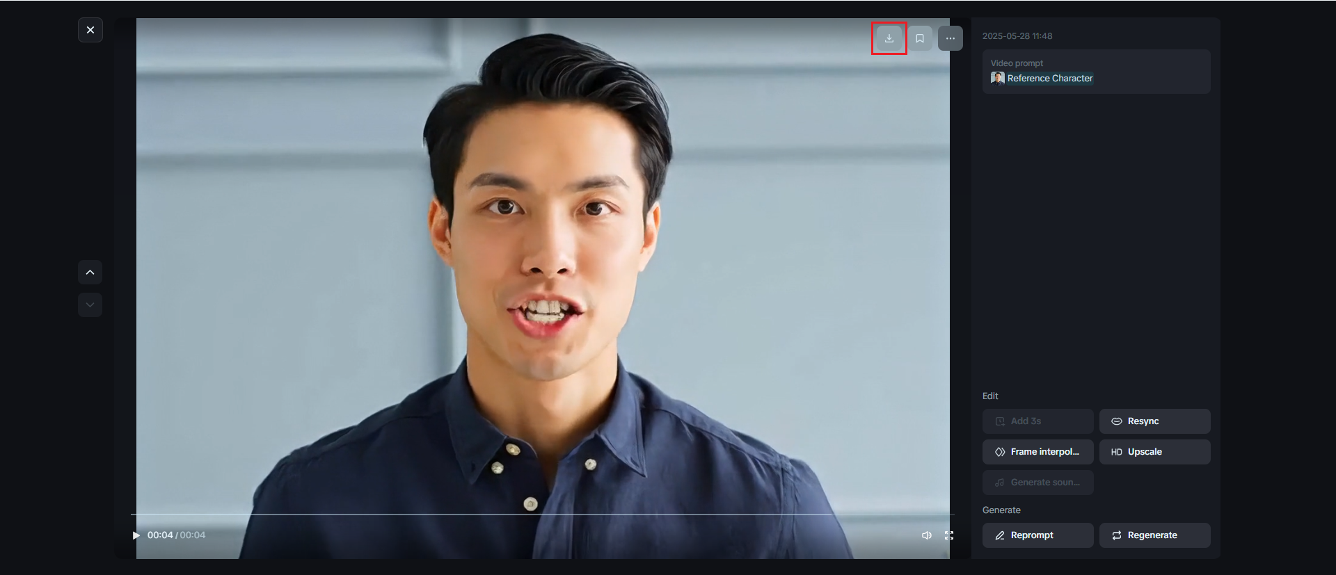 berbicara wajah ai generator