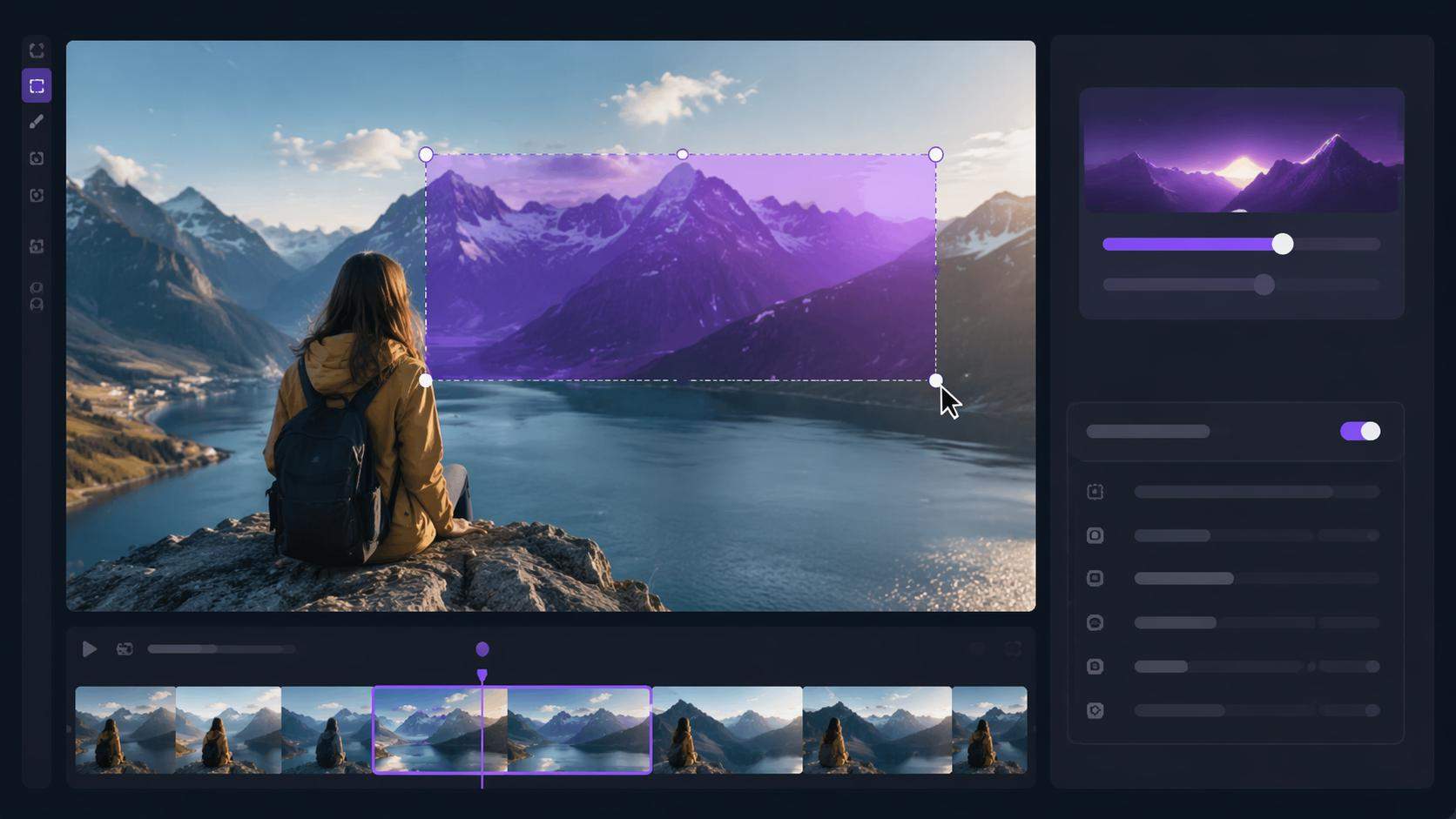 Edit Selected Area in Video With AI hero image