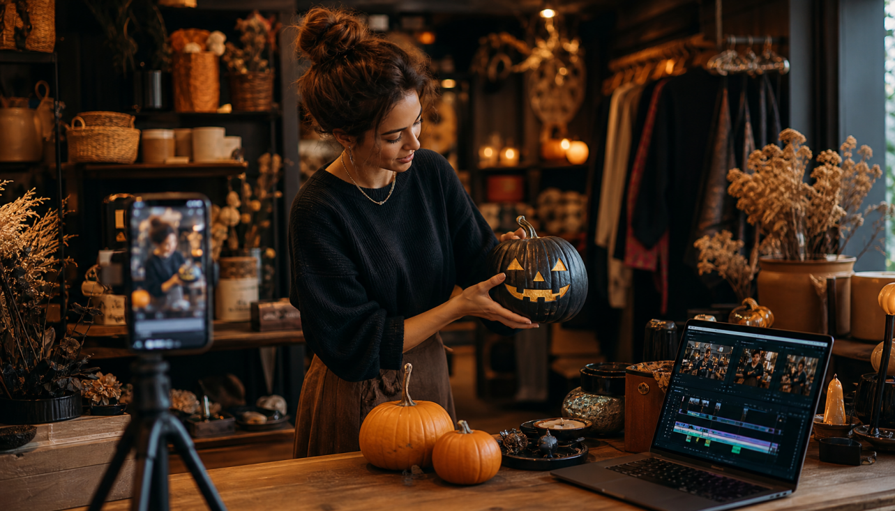 Halloween Small Business Marketing Video Ideas for Short-Form Social Content