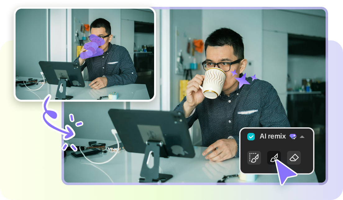 Seamless image replacement with CapCut's AI replace tool