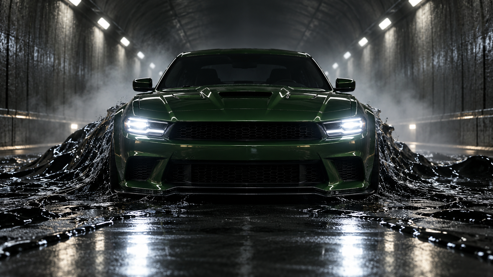 Venom car AI video generator: Tunnel Transformation Finale