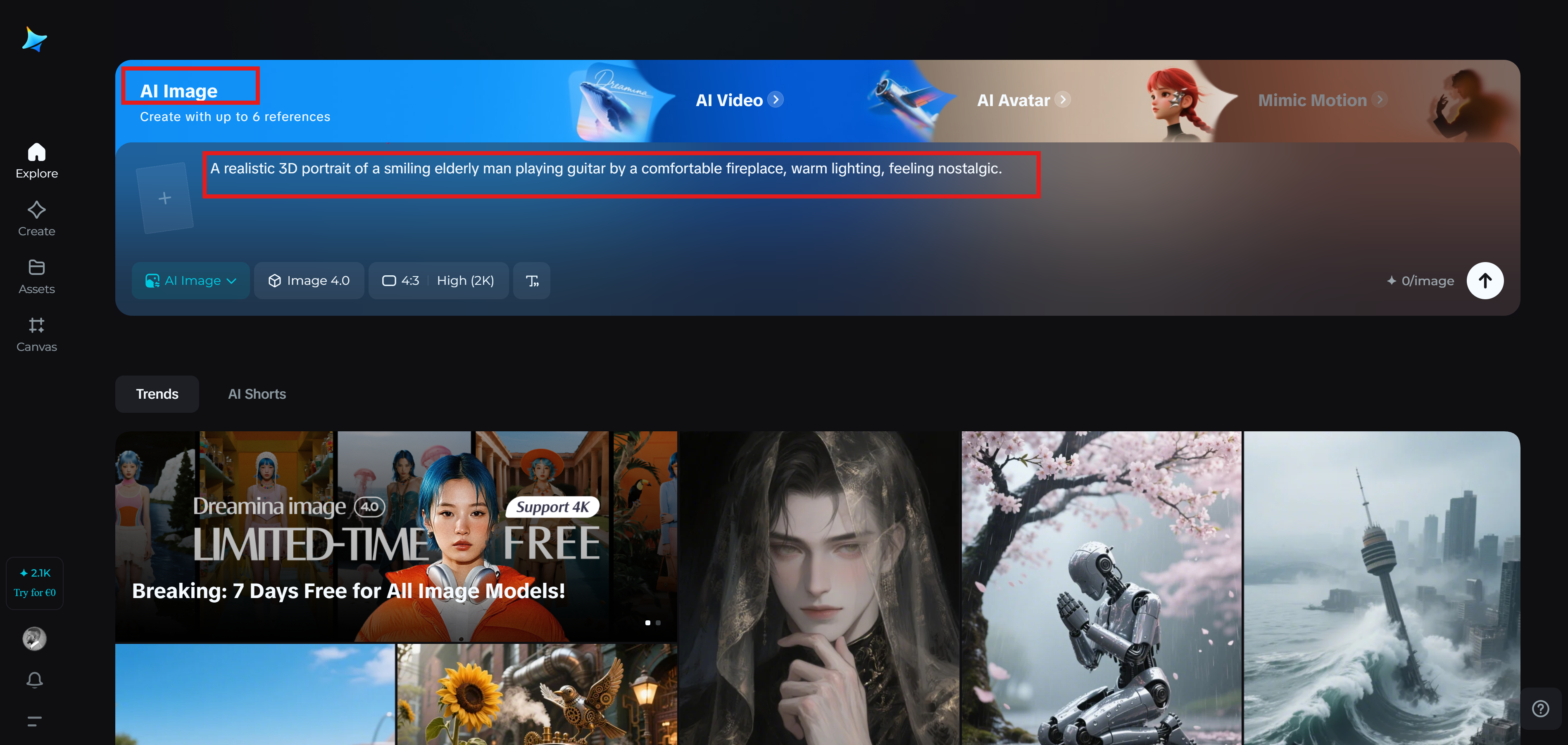 Dreamina AI with Seedream 4.0