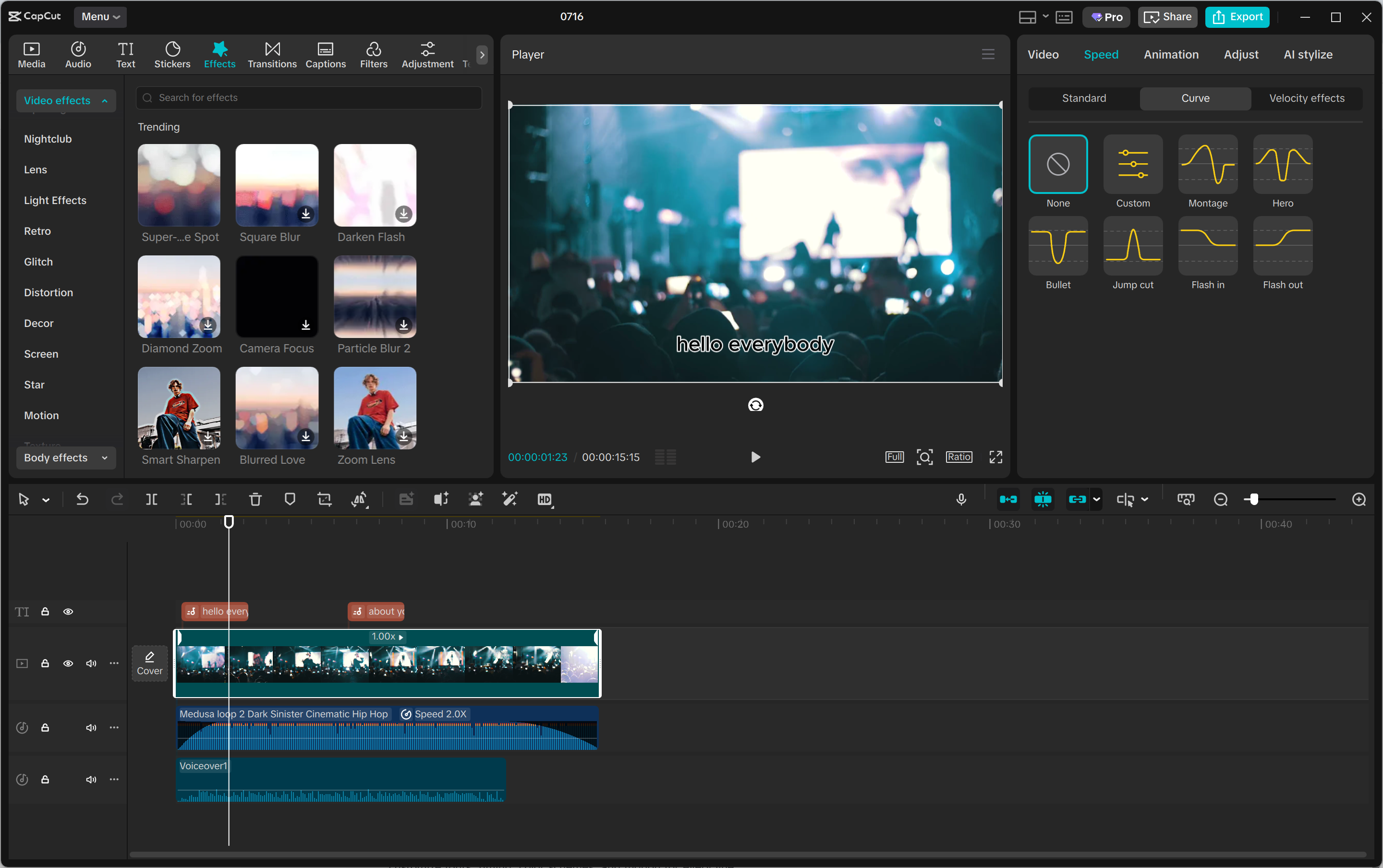 Skvělá aplikace pro tvorbu lyrických videí–CapCut
