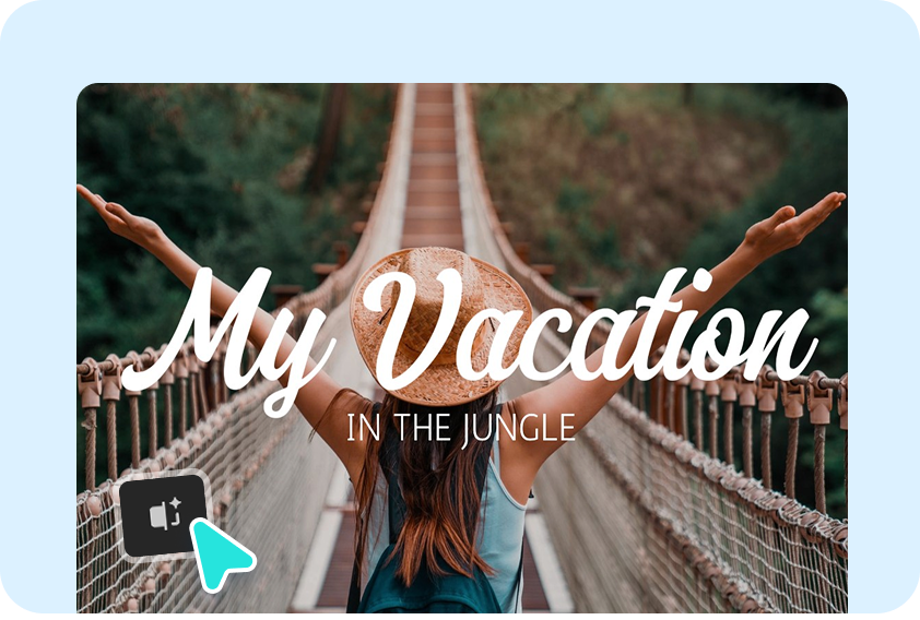 Splitting travel vlogs into highlight scenes in CapCut.