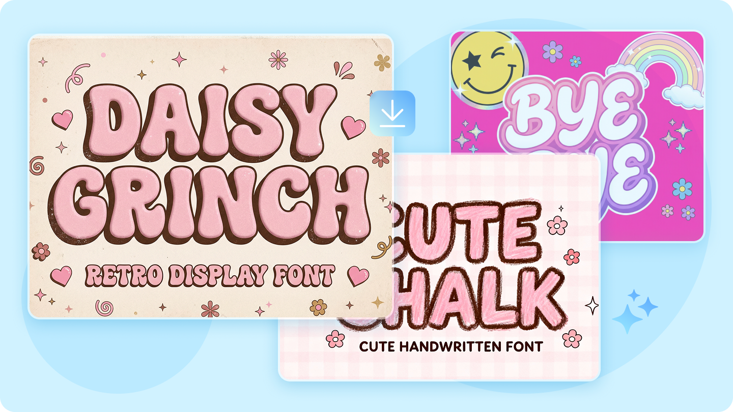 คู่มือการดาวน์โหลดและออกแบบแบบอักษรน่ารักแบบกำหนดเองสำหรับปี 2026