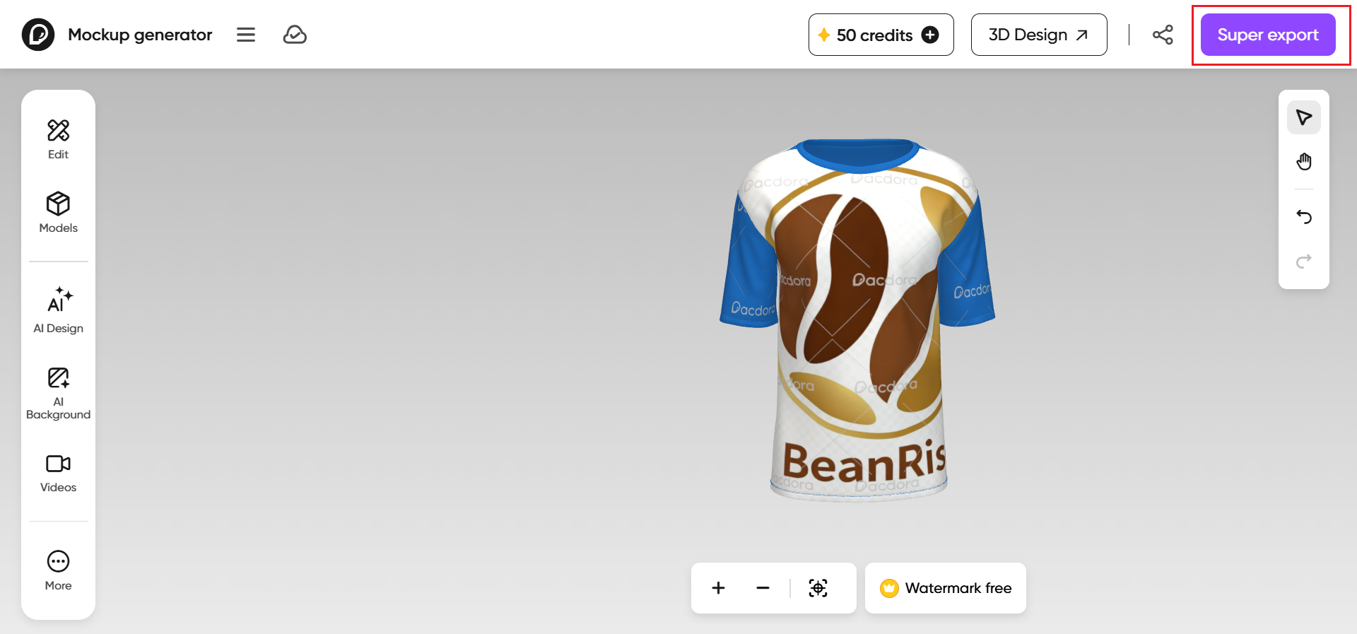 Download your design