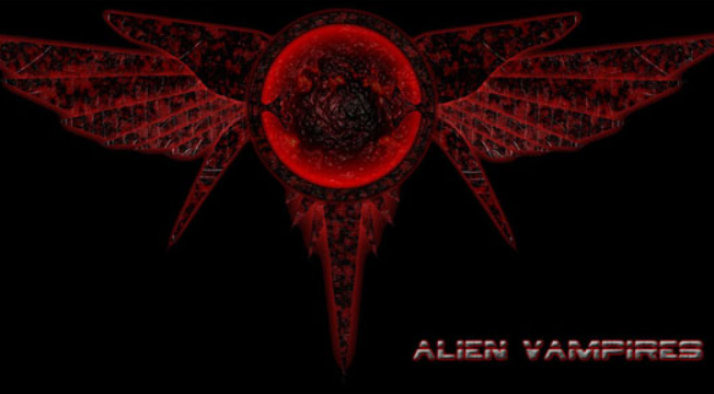 Alien vampier logo 's