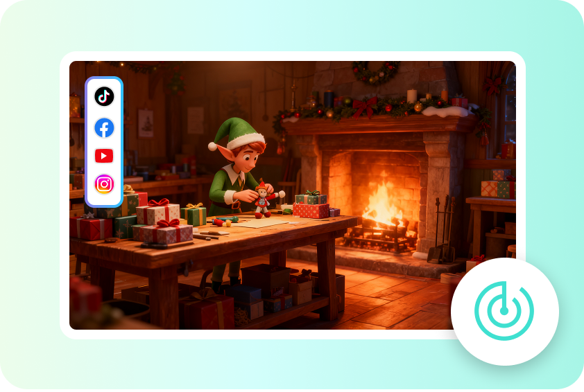 Kongsi secara langsung di media sosial