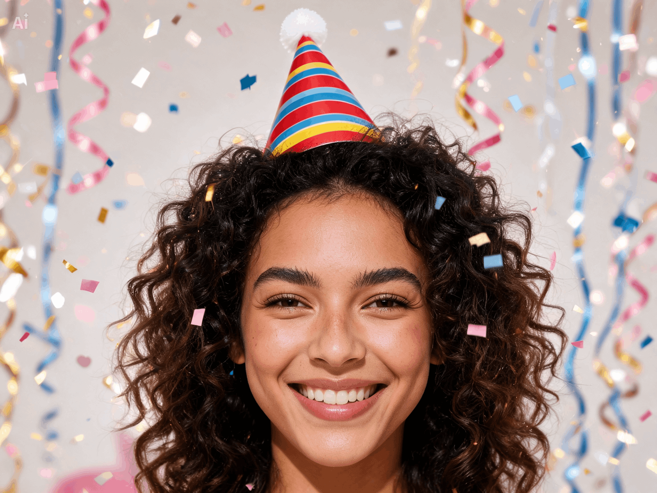 Ajouter un chapeau d'anniversaire à la photo