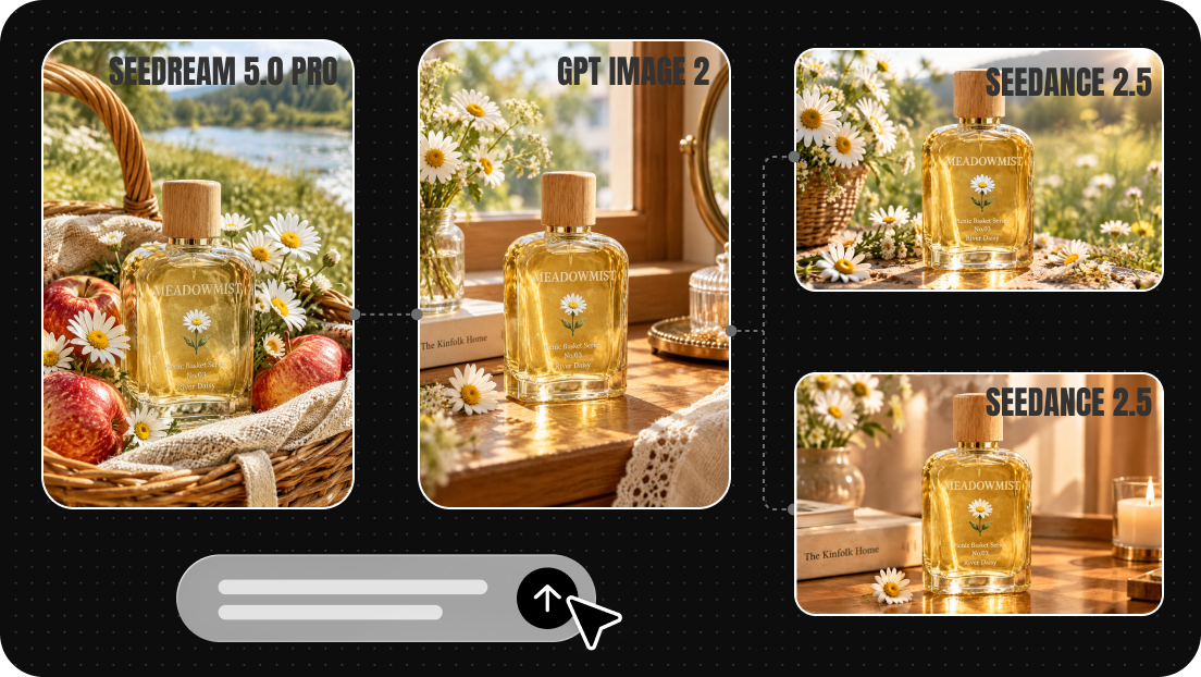 Multimodal AI asset creation and editing