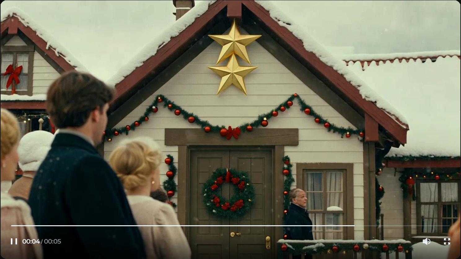 Nostalgic vintage Christmas memories