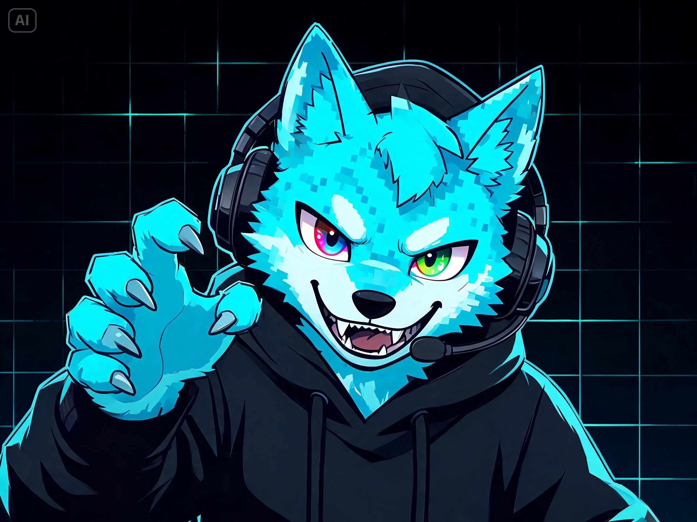 Prompt for a gaming channel mascot