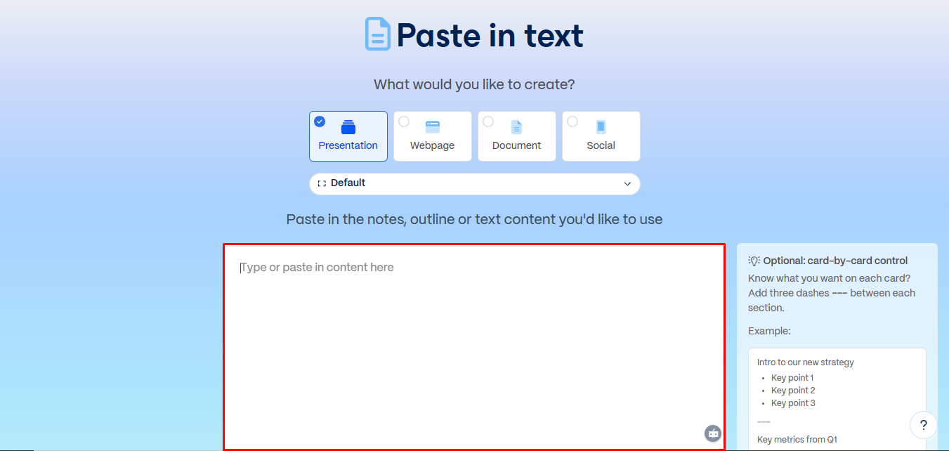 Gamma - un créateur fiable de présentations en ligne gratuites avec IA