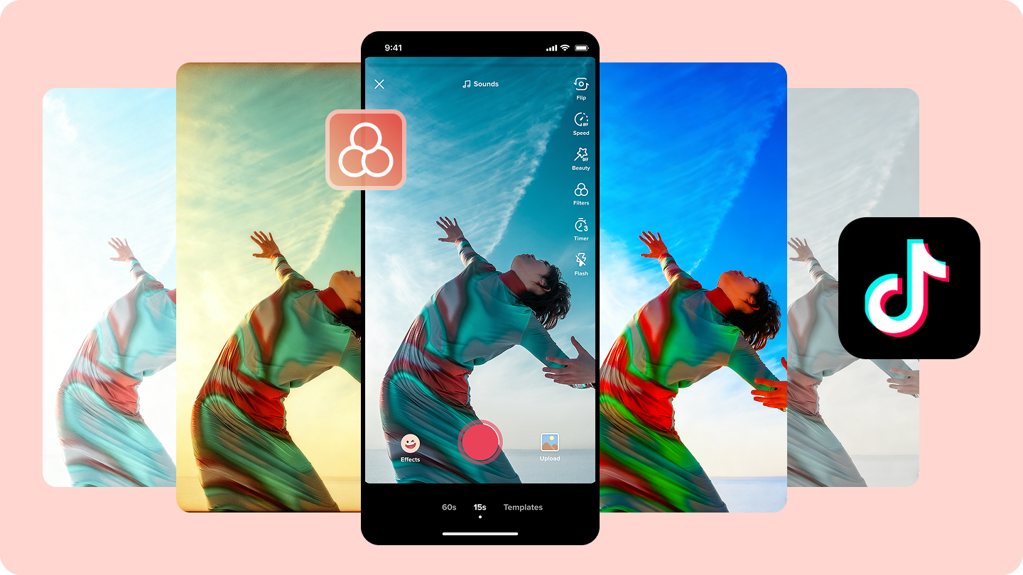 how to use filters on tiktok