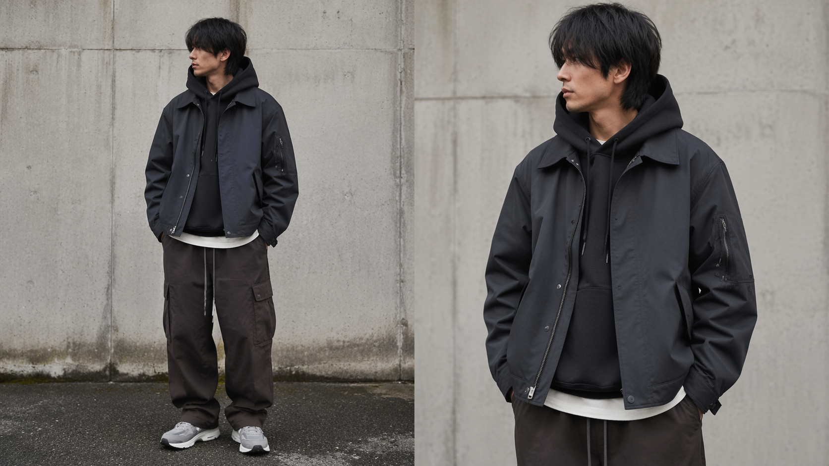 Dreamina outfit prova il prompt esempio 1: streetwear outfit risultato prompt