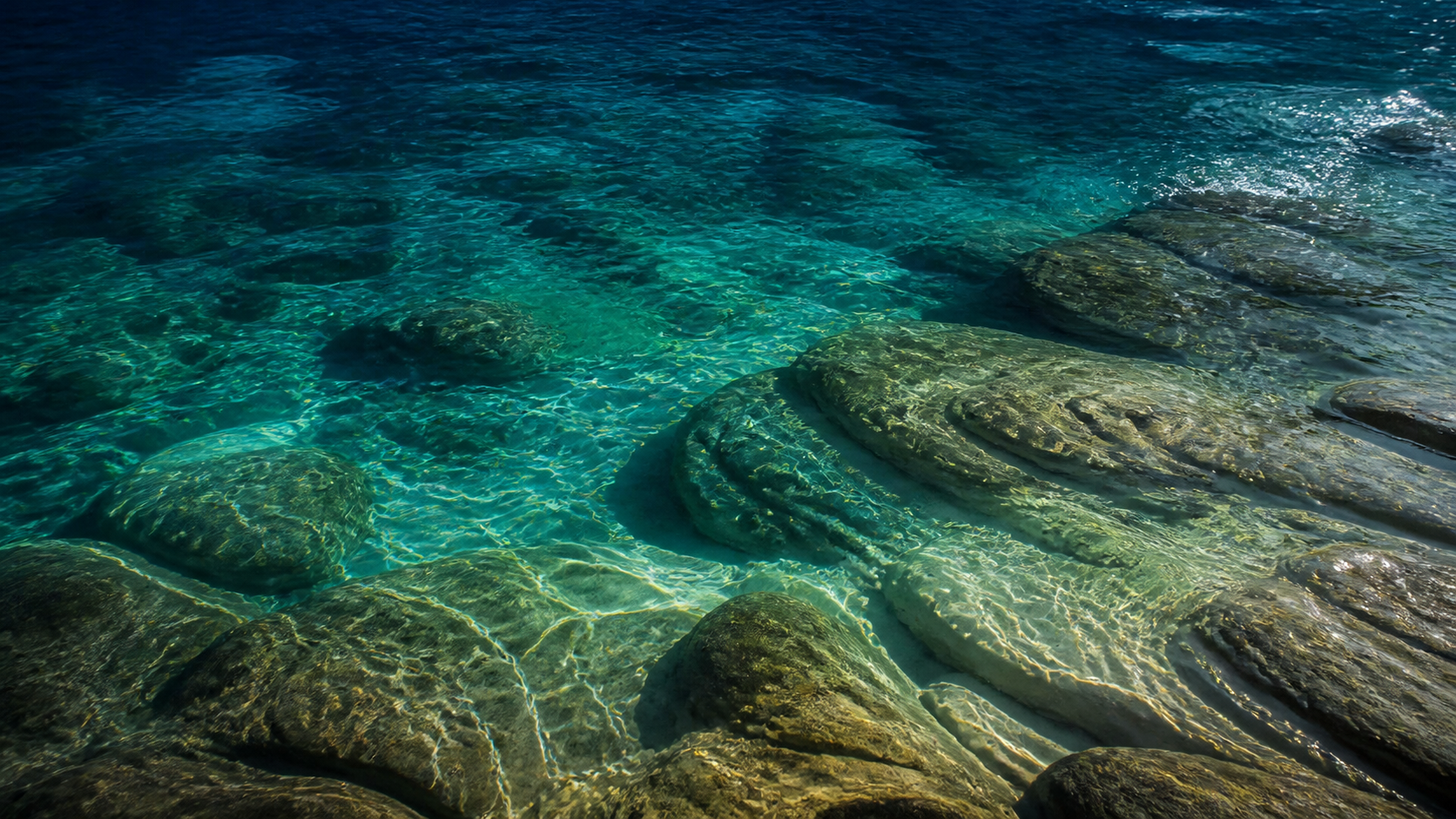 Ocean Liquid Sea Color Overlay original 16:9 effect visual 1