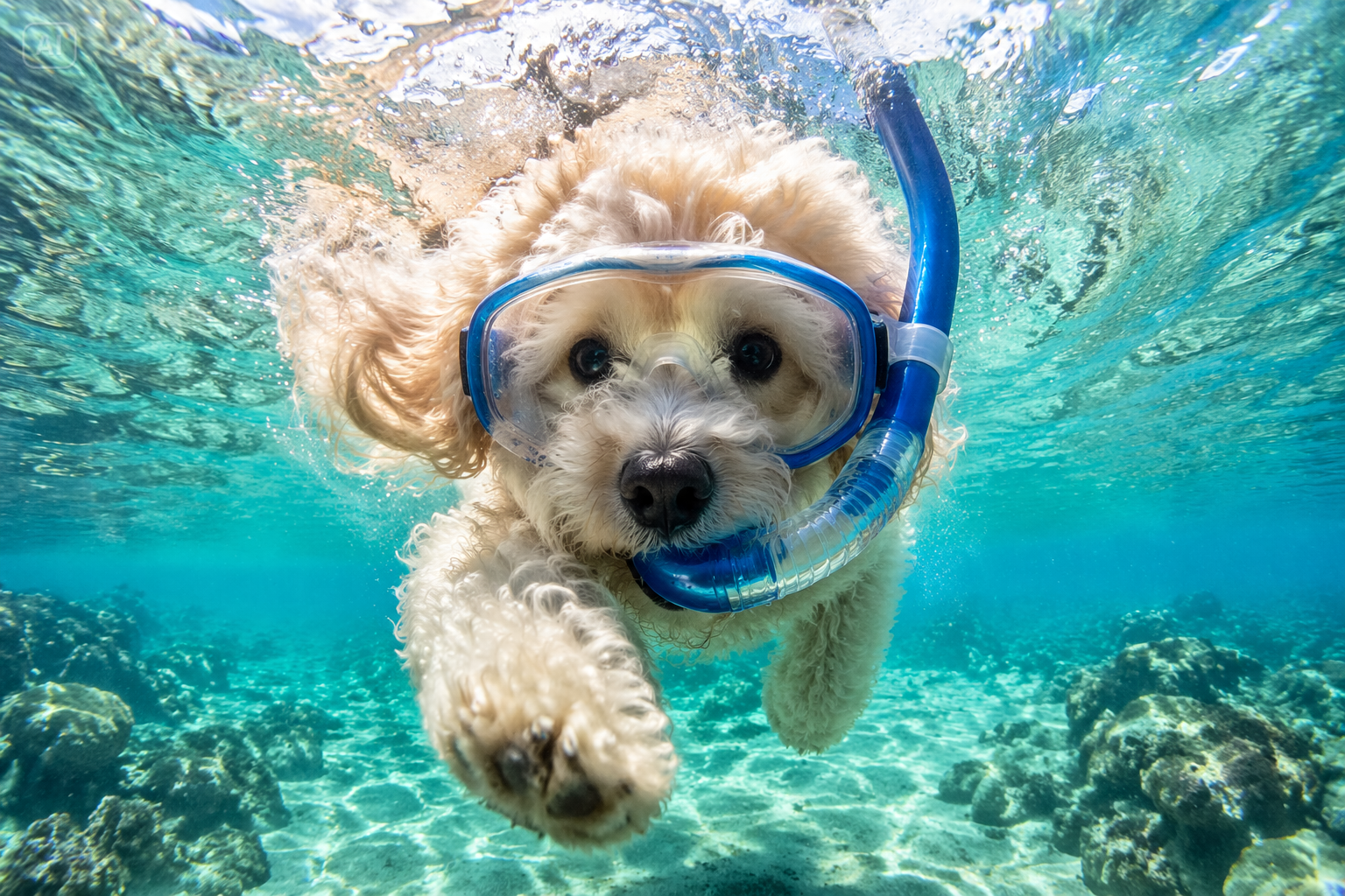 underwater ai photo