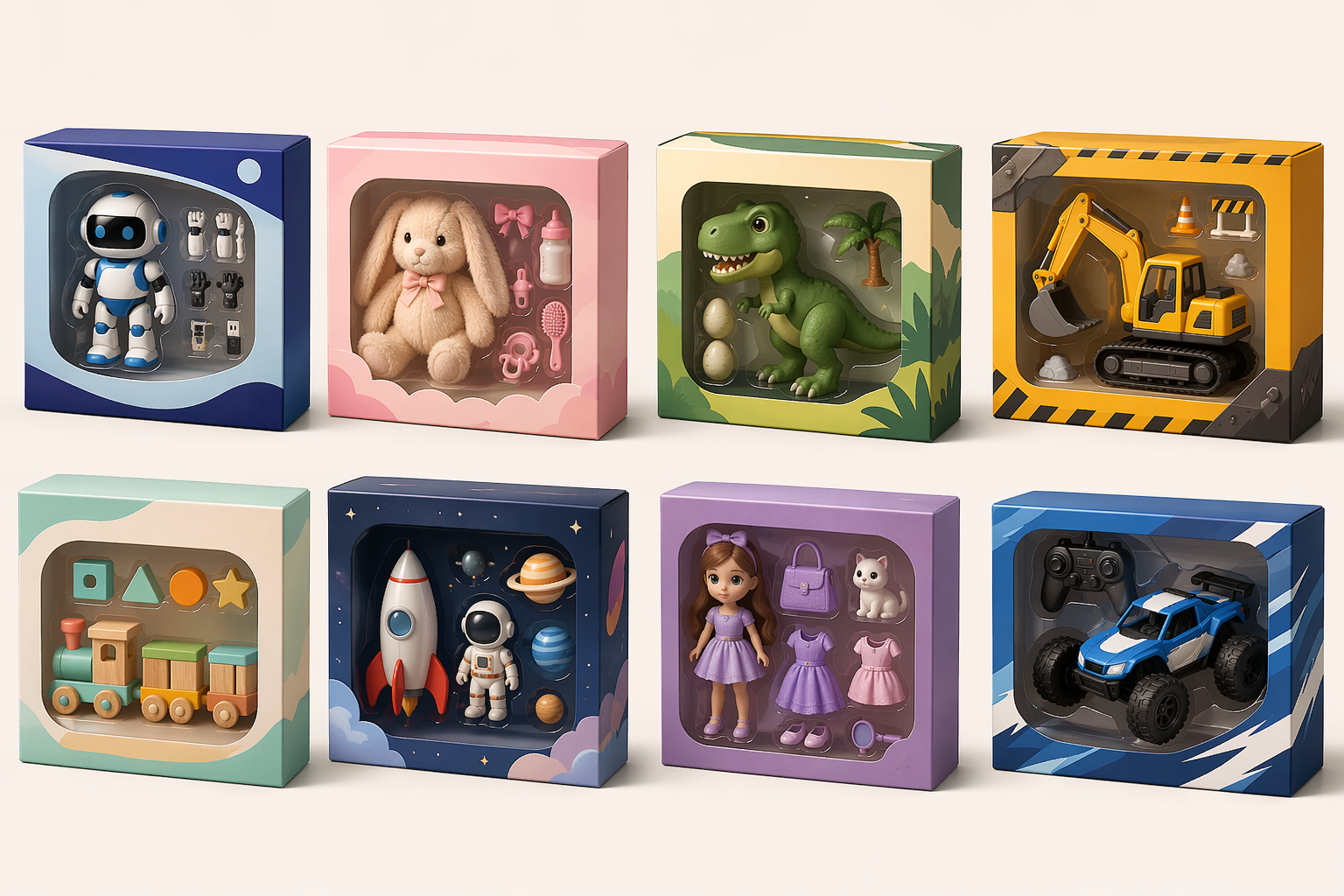 AI Toy Box creative variations preview