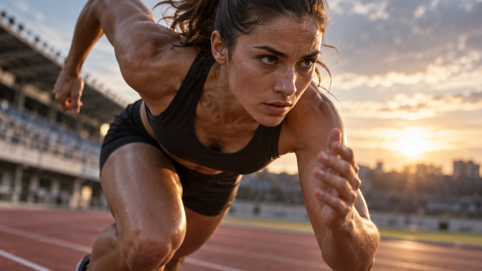 Training season trend prompt image — Effort and form close-up