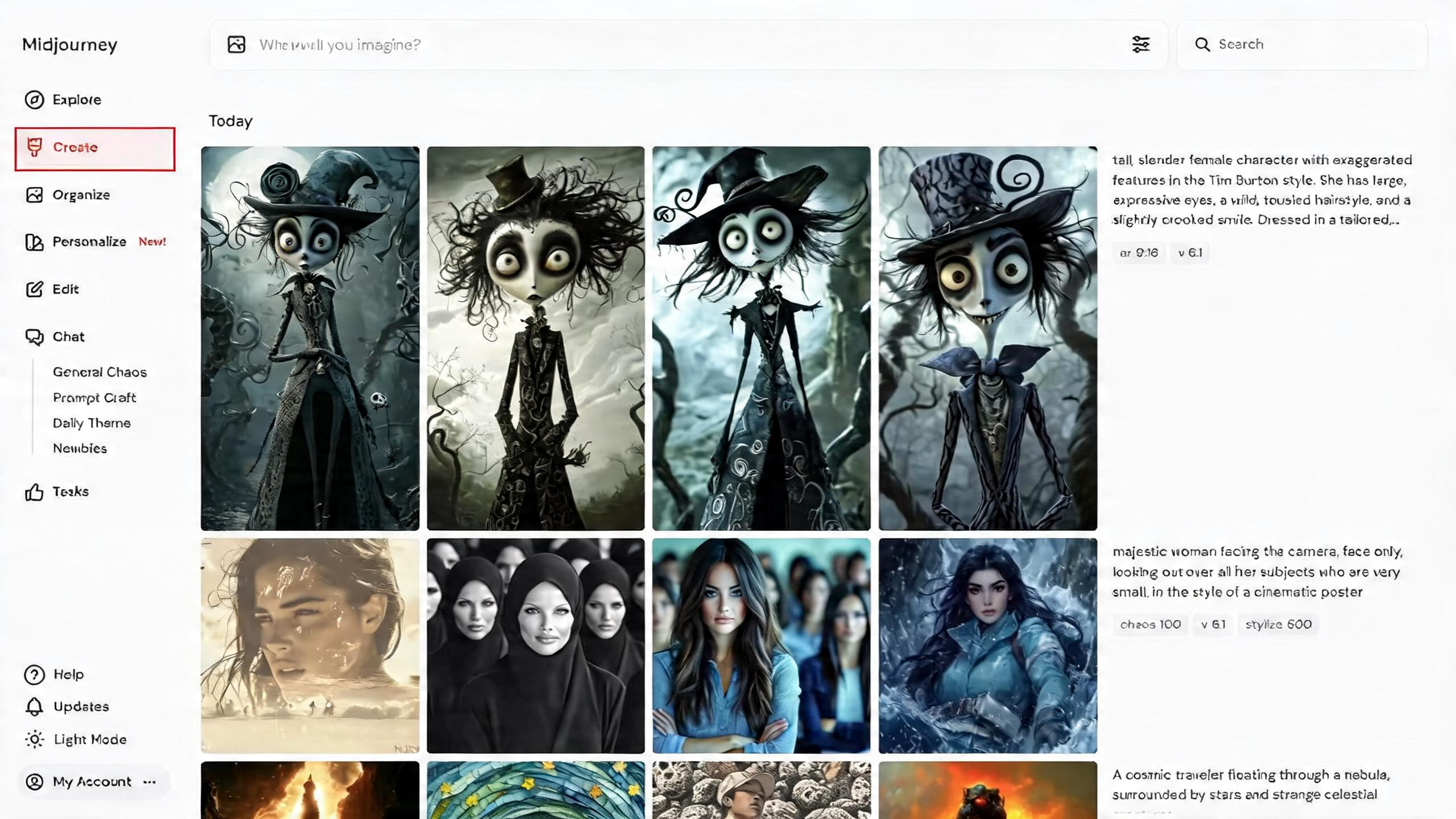 Access the image generator