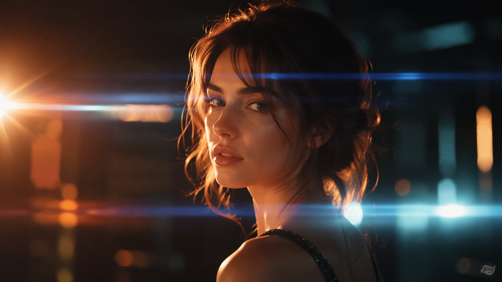 Dreamina anamorphic flare filter 16:9 hero image