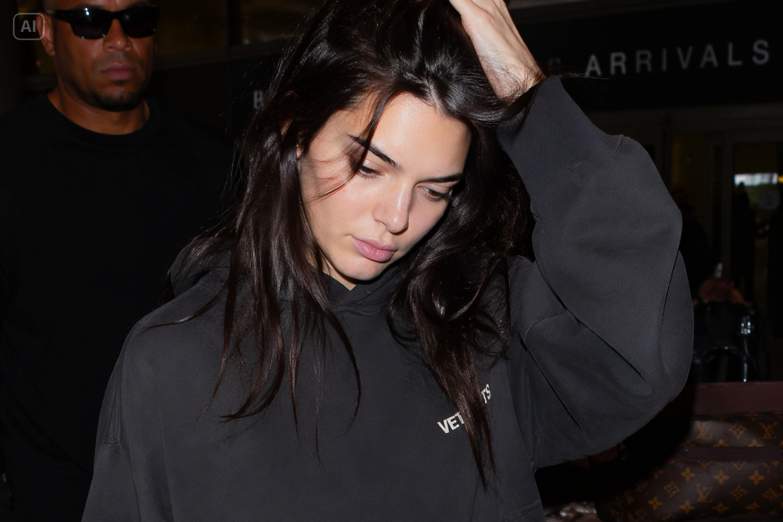 AI características de retrato estilo paparazzi