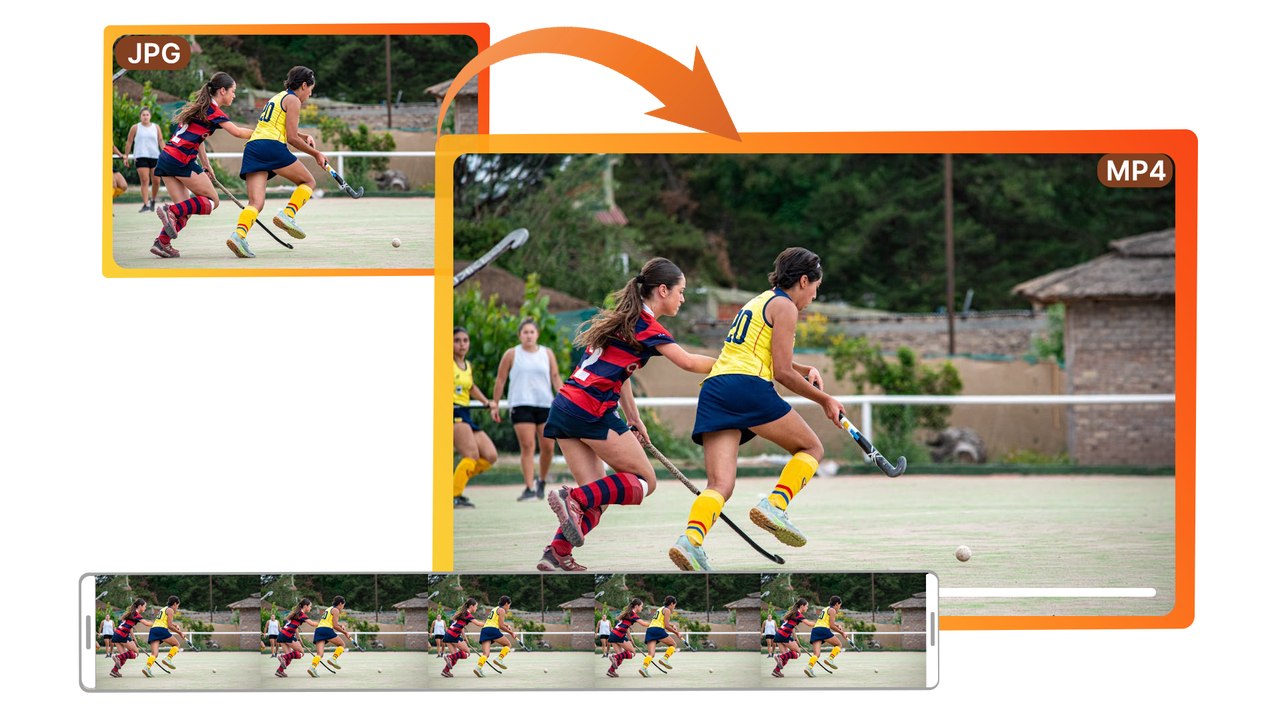 Natural, fluid video motion