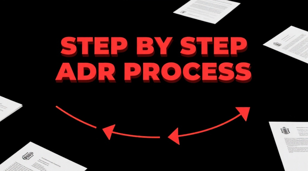 Principais etapas do processo de ADR